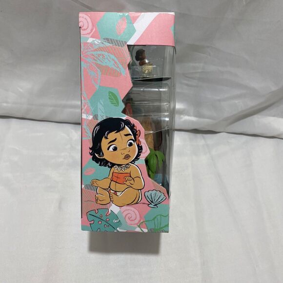 Disney Animators’ Collection Littles Moana Motunui Island Playset 8 Pc Toy Set - Picture 7 of 10